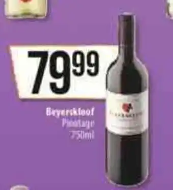 Beyerskloof Pinotage 750ml