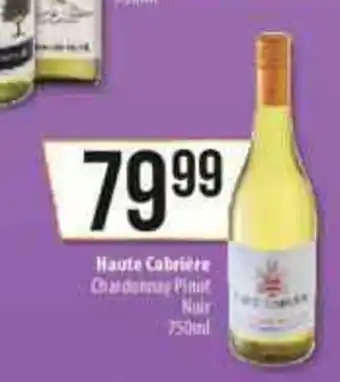 Haute Cabriere Chardonnay Pinot Noir 750ml