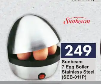 Sunbeam 7 Egg Boiler Stainless Steel (SEB-011P)