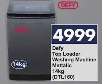 President Hyper Defy Top Loader Washing Machine Mettalic 14kg (DTL160) offer