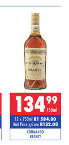 Commando Brandy 750ml