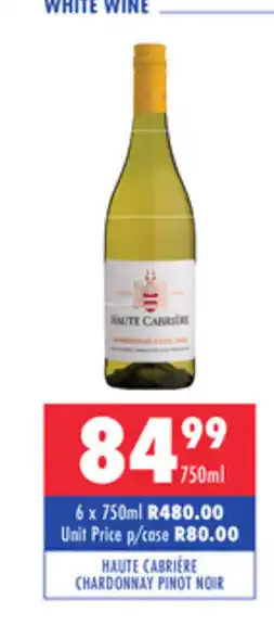 Haute Cariere Chardonnay Pinot Noir 750ml