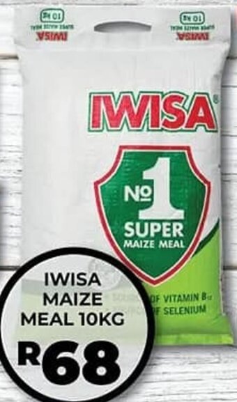 1UP Iwisa Maize Meal 10kg offer