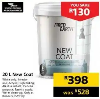 Makro Fired Earth New Coat 20L offer