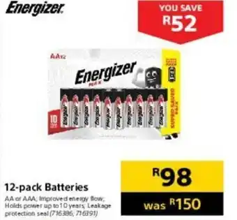 Energizer 12-Pack Batteries