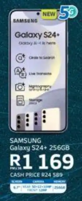 Telkom SAMSUNG Galaxy S24+ 256GB offer