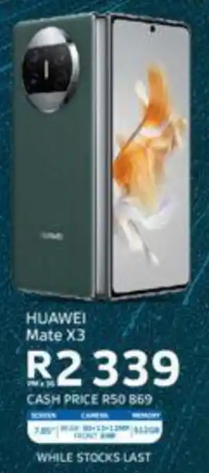 Telkom HUAWEI Mate X3 offer