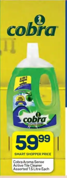 Cobra Aroma Sense Active Tile Cleaner Assorted 1.5 Litre Each