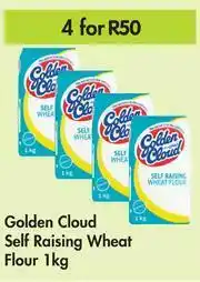 Game Golden Cloud Self Raising Wheat Flour-For 4 x 1kg offer