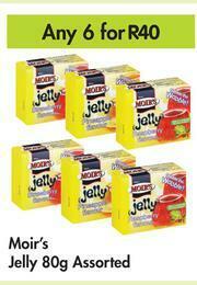 Game Moir's Jelly Assorted-For Any 6 x 80g offer