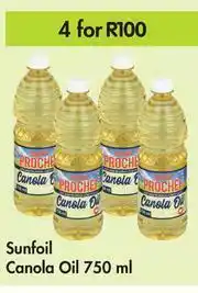 Game Sunfoil Canola Oil-For 4 x 750ml offer