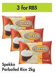 Game Spekko Parboiled Rice-For 3 x 2kg offer