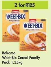Game Bokomo Weet Bix Cereal Family Pack-For 2 x 1.35Kg offer