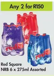 Game Red Square NRB 6x275ml Assorted-For Any 2 offer