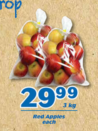 Cambridge Food Red Apples each 3kg offer