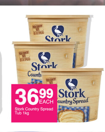 Save Stork Country Spread Tub 1kg offer