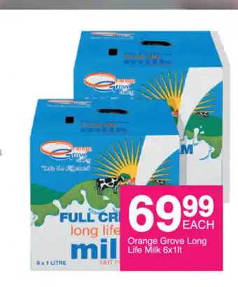 Save Orange Grove Long Life Milk 6x1lt offer