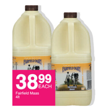 Save Fairfield Maas 4lt offer
