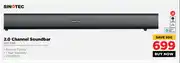 HiFi Corp Sinotec 2.0 Channel Soundbar SBS-688 offer