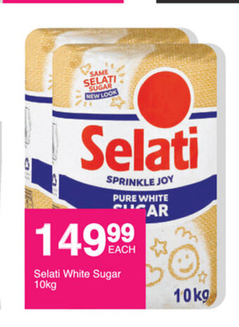 Save Selati White Sugar 10kg offer
