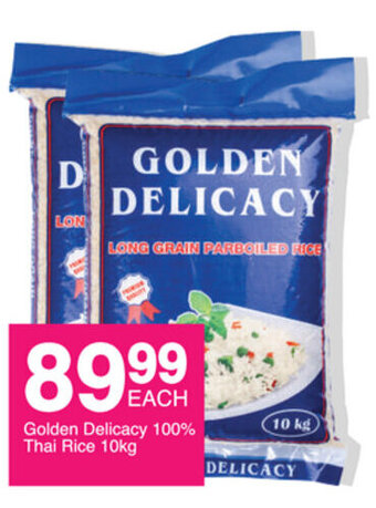 Save Golden Delicacy 100% Thai Rice 10kg offer