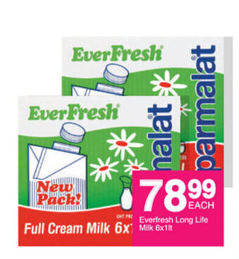 Save Everfresh Long Life Milk 6x1lt offer