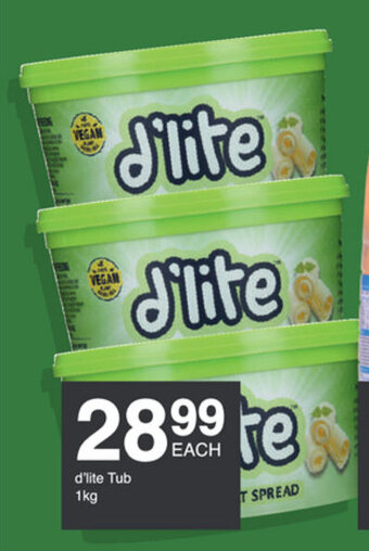 Save d'Lite Tub 1kg offer