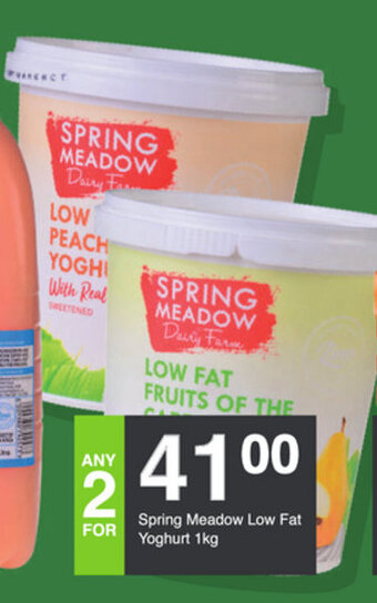 Save Spring Meadow Low Fat Yoghurt 1kg offer