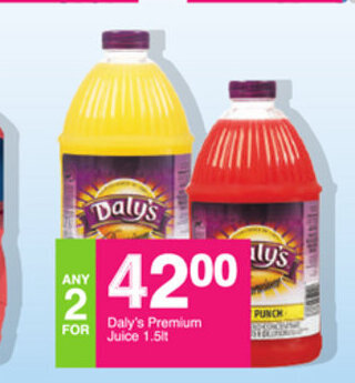 Save Daly's Premium Juice 1.5lt offer