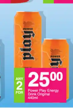 Save Power Play Energy Drink Original 440ml offer
