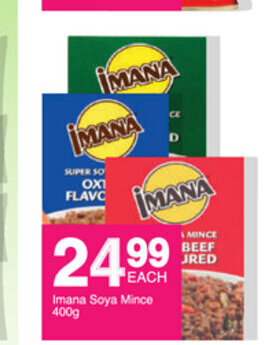 Save Imana Soya Mince 400g offer