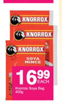 Save Knorrox Soya Bag 400g offer