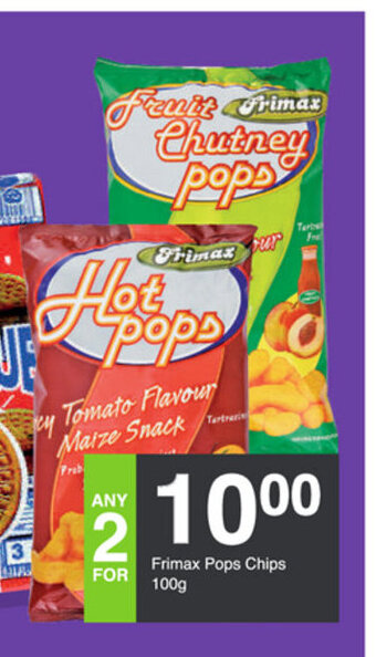 Save Frimax Pops Chips 100g offer