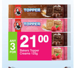 Save Bakers Topper Creams 125g offer