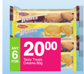 Tasty Treats Creams 80g