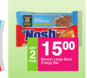 Save Beacon Large Bars / Energy Bar offer