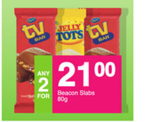 Save Beacon Slabs 80g offer