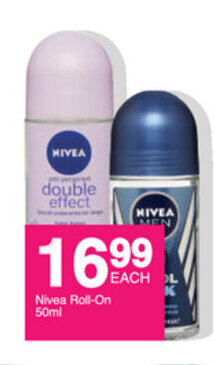 Save Nivea Roll-On 50ml offer
