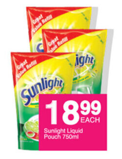 Save Sunlight Liquid Pouch 750ml offer