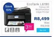 First Shop Epson Eco Tank L6190 Inkjet Printer offer