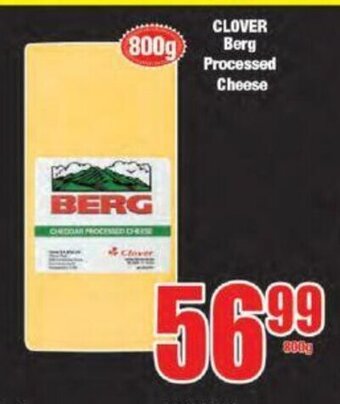 Boxer Clover berg Processed Cheese 800g offer