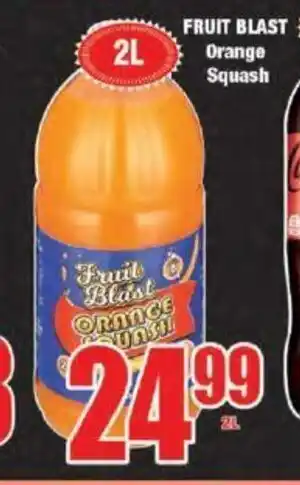 Boxer Fruit Blast Orange Squash 2L offer