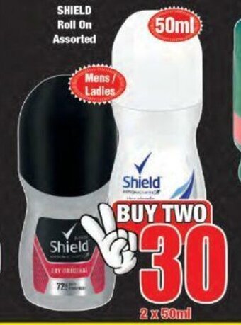 Boxer Shield Roll On Assorted 2 x 50ml offer