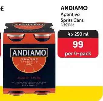 ANDIAMO Aperitivo Spritz Cans