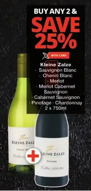 Checkers Kleine Zalze Sauvignon Blanc offer