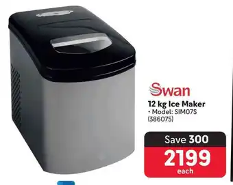 Swan 12kg Ice Maker