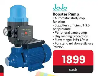 Makro Booster Pump offer