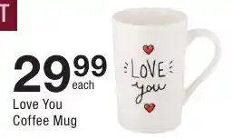 Checkers Love You Coffee Mug offer