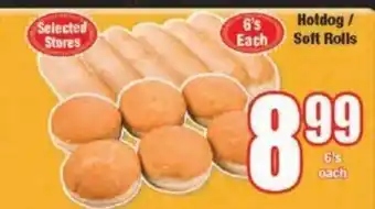 Boxer Hot Dog / Soft Rolls 6's offer