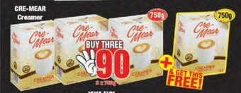 Boxer Cre-Mear Creamer 3x750g offer